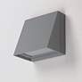 1_Maxim Pathfinder 5 1/2" High Silver LED Outdoor Wall Light