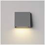 3_Maxim Pathfinder 5 1/2" Silver LED Outdoor Wall Sconce - 5CCT more views