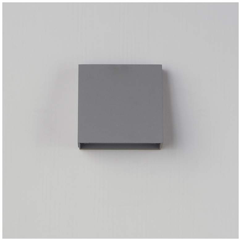 Image 4 Maxim Pathfinder 5 1/2" Silver LED Outdoor Wall Sconce - 5CCT more views