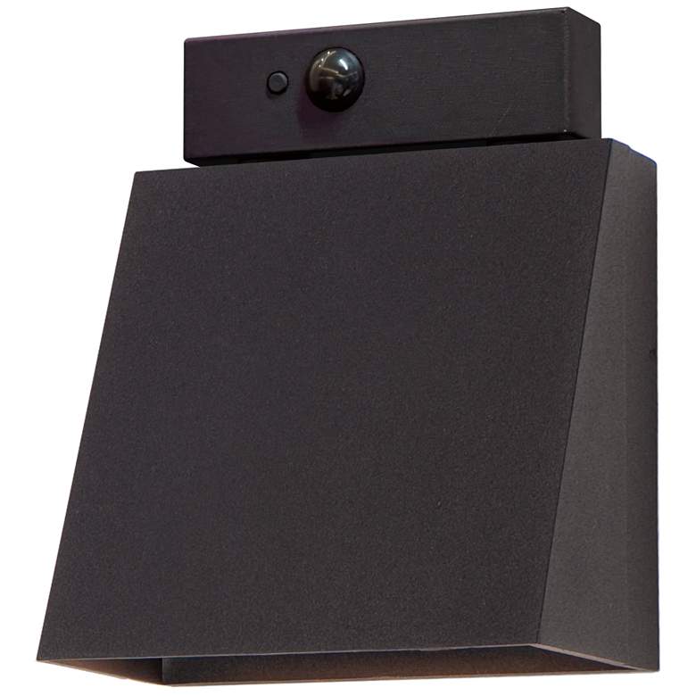 Image 1 Maxim Pathfinder 7" Architectural Bronze LED Outdoor Sconce W/ MSP