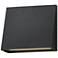 Maxim Pathfinder 8" High Black Large LED Outdoor Wall Sconce - 5CCT