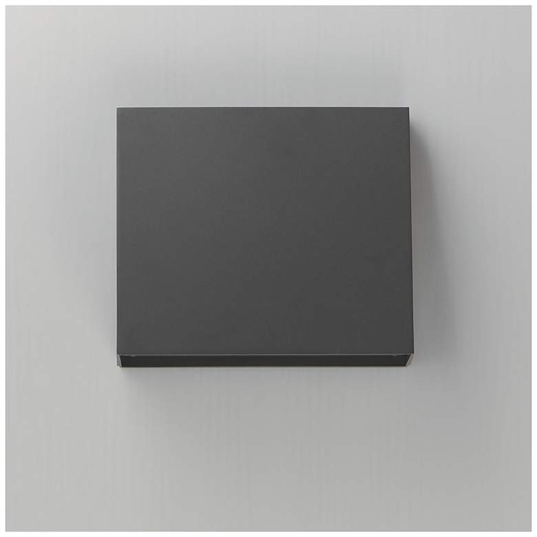 Image 3 Maxim Pathfinder 8" High Bronze Large LED Outdoor Wall Sconce - 5CCT more views