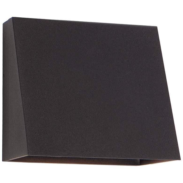 Image 1 Maxim Pathfinder 8" Architectural Bronze Large LED Outdoor Sconce