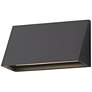 1_Maxim Pathfinder 9" Wide Architectural Bronze LED Wall Sconce - 5CCT