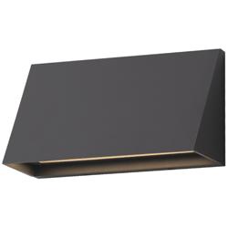 Maxim Pathfinder 9" Wide Architectural Bronze LED Wall Sconce - 5CCT