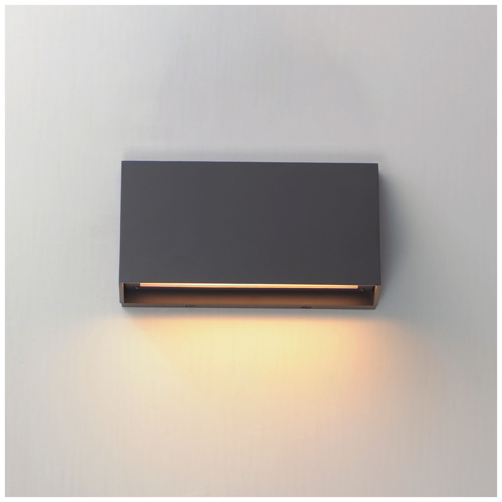 Image 5 Maxim Pathfinder 9" Wide Architectural Bronze LED Wall Sconce - 5CCT more views