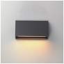 5_Maxim Pathfinder 9" Wide Architectural Bronze LED Wall Sconce - 5CCT more views
