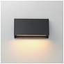 5_Maxim Pathfinder 9" Wide Black LED Wall Sconce - 5CCT more views