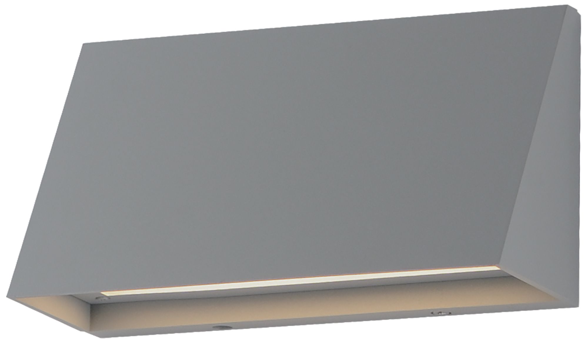 Maxim Pathfinder 9" Wide Silver LED Wall Sconce - 5CCT