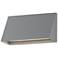 Maxim Pathfinder 9" Wide Silver LED Wall Sconce - 5CCT