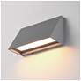 3_Maxim Pathfinder 9" Wide Silver LED Wall Sconce - 5CCT more views