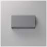 4_Maxim Pathfinder 9" Wide Silver LED Wall Sconce - 5CCT more views