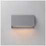5_Maxim Pathfinder 9" Wide Silver LED Wall Sconce - 5CCT more views