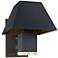 Maxim Pavilion 8 1/2"H Black LED Outdoor Wall Light