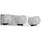 Maxim Peak 19" Wide Polished Chrome 3-LED Bath Light