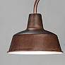 6_Maxim Pier M 10 3/4" High Empire Bronze Outdoor Wall Light more views