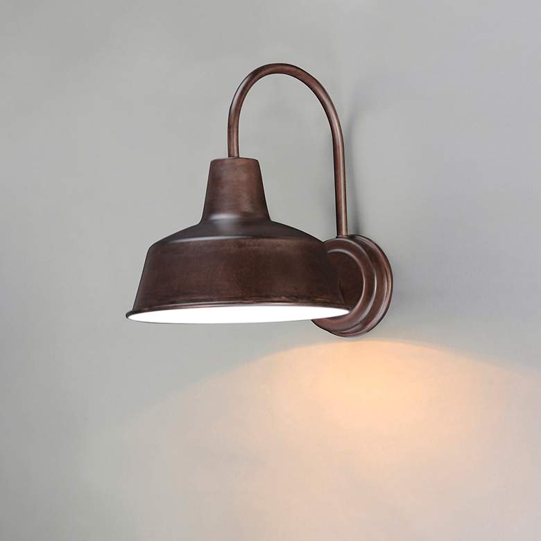 Image 5 Maxim Pier M 13 1/2" High Empire Bronze Outdoor Wall Light more views
