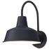 Maxim Pier M 13 1/4" High Black Outdoor Wall Light
