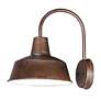 3_Maxim Pier M 13 1/4" High Empire Bronze Outdoor Wall Light more views