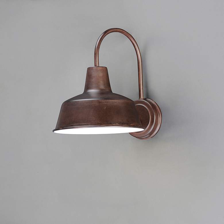 Image 4 Maxim Pier M 13 1/4" High Empire Bronze Outdoor Wall Light more views