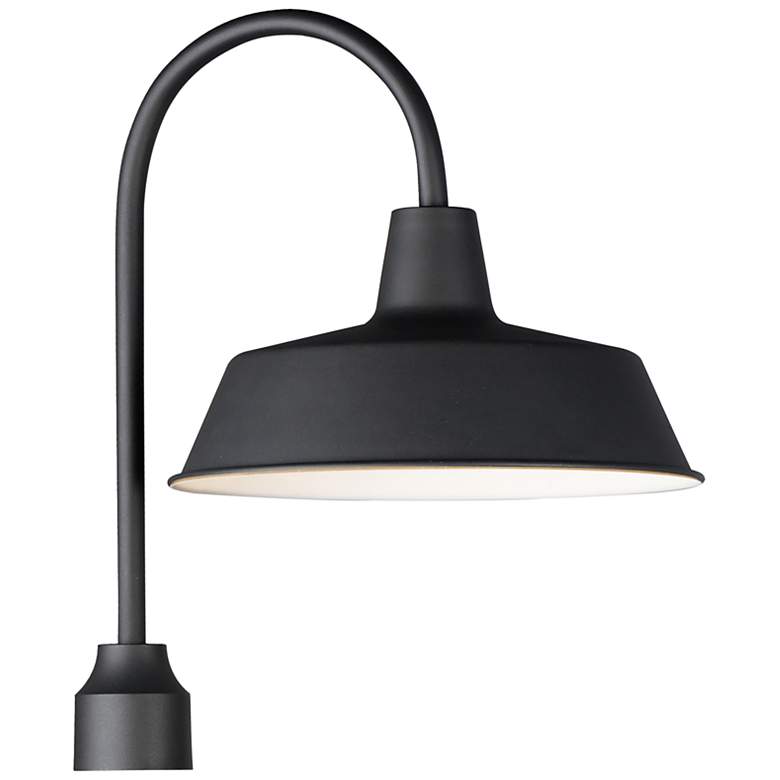 Image 1 Maxim Pier M 20 1/4" High Black Outdoor Post Light