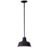 Maxim Pier-M 8" High 1-Light Black Finish Outdoor Hanging Pendant