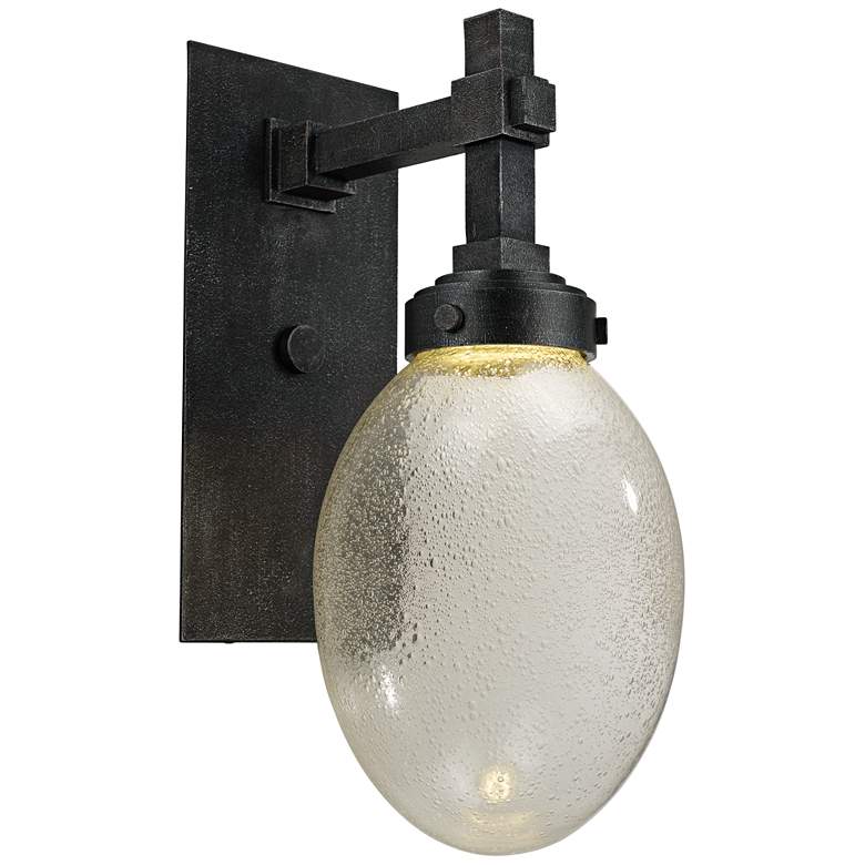 Image 1 Maxim Pike Place 18 inch High Iron Ore LED Outdoor Wall Light