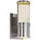 Maxim Pillar 11"H Brushed Aluminum LED Outdoor Wall Light