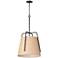 Maxim Pitchfork 19" Wide Oil-Rubbed Bronze Pendant Light