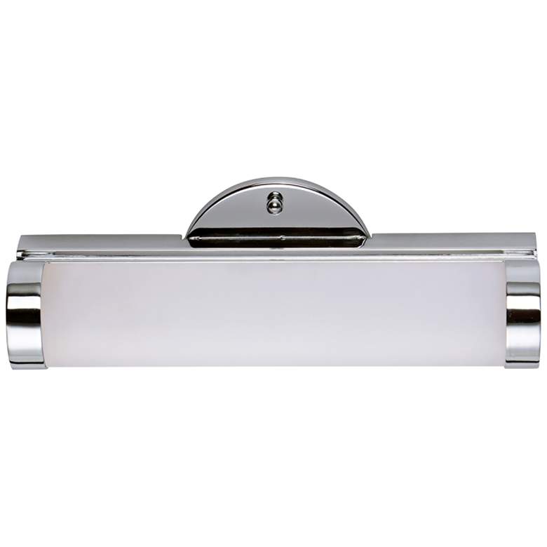 Image 1 Maxim Polar 12" Wide Polished Chrome LED Bath Light