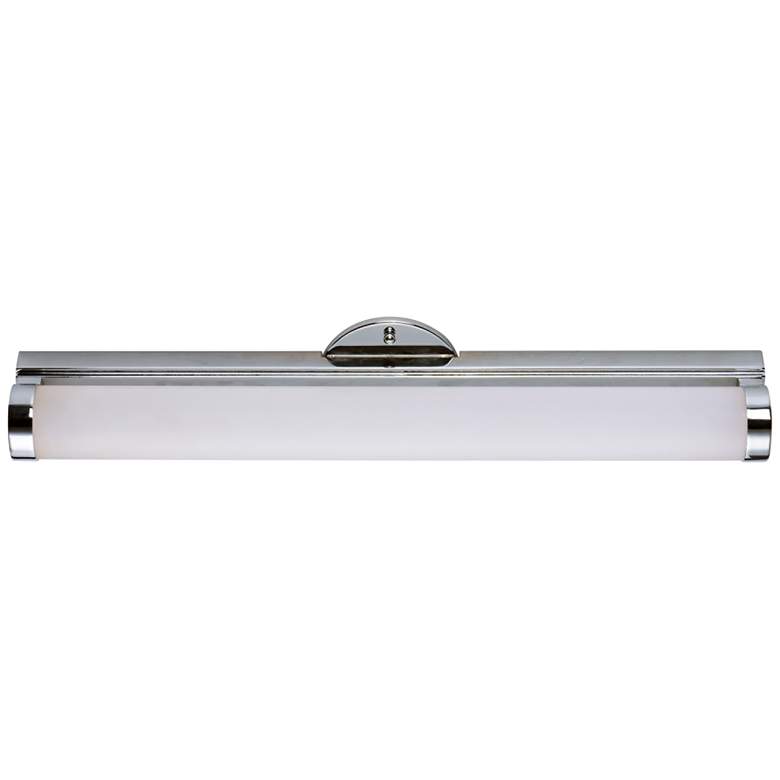 Image 1 Maxim Polar 24 inch Wide Polished Chrome LED Bath Light