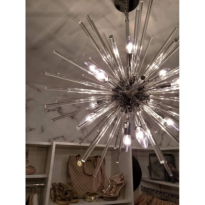 Image 6 Maxim Polaris 25" Wide Polished Chrome Modern Sputnik Pendant Light more views