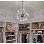 Maxim Polaris 25" Wide Polished Chrome Modern Sputnik Pendant Light
