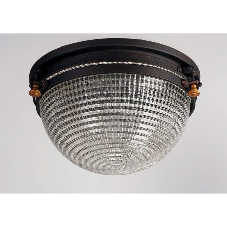 Image 2 Maxim Portside 11 3/4" Wide Oil-Rubbed Bronze Ceiling Light more views