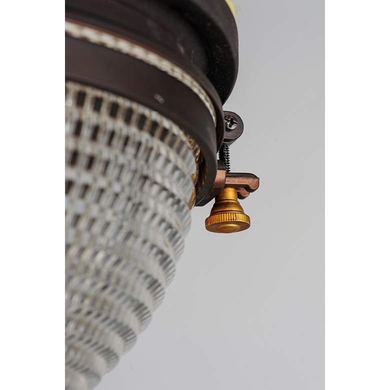 Image 4 Maxim Portside 11 3/4" Wide Oil-Rubbed Bronze Ceiling Light more views