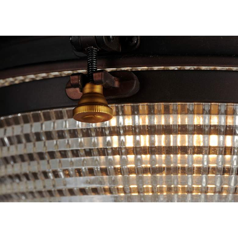 Image 5 Maxim Portside 11 3/4" Wide Oil-Rubbed Bronze Ceiling Light more views