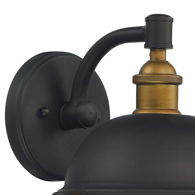 Image 3 Maxim Portside 11" High Oil-Rubbed Bronze Outdoor Wall Light more views