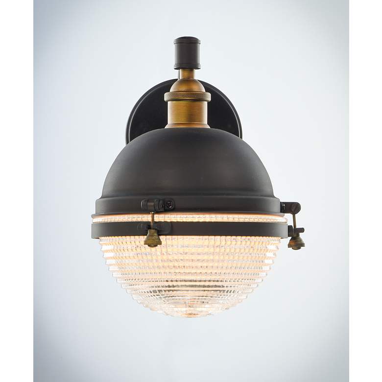 Image 4 Maxim Portside 11" High Oil-Rubbed Bronze Outdoor Wall Light more views
