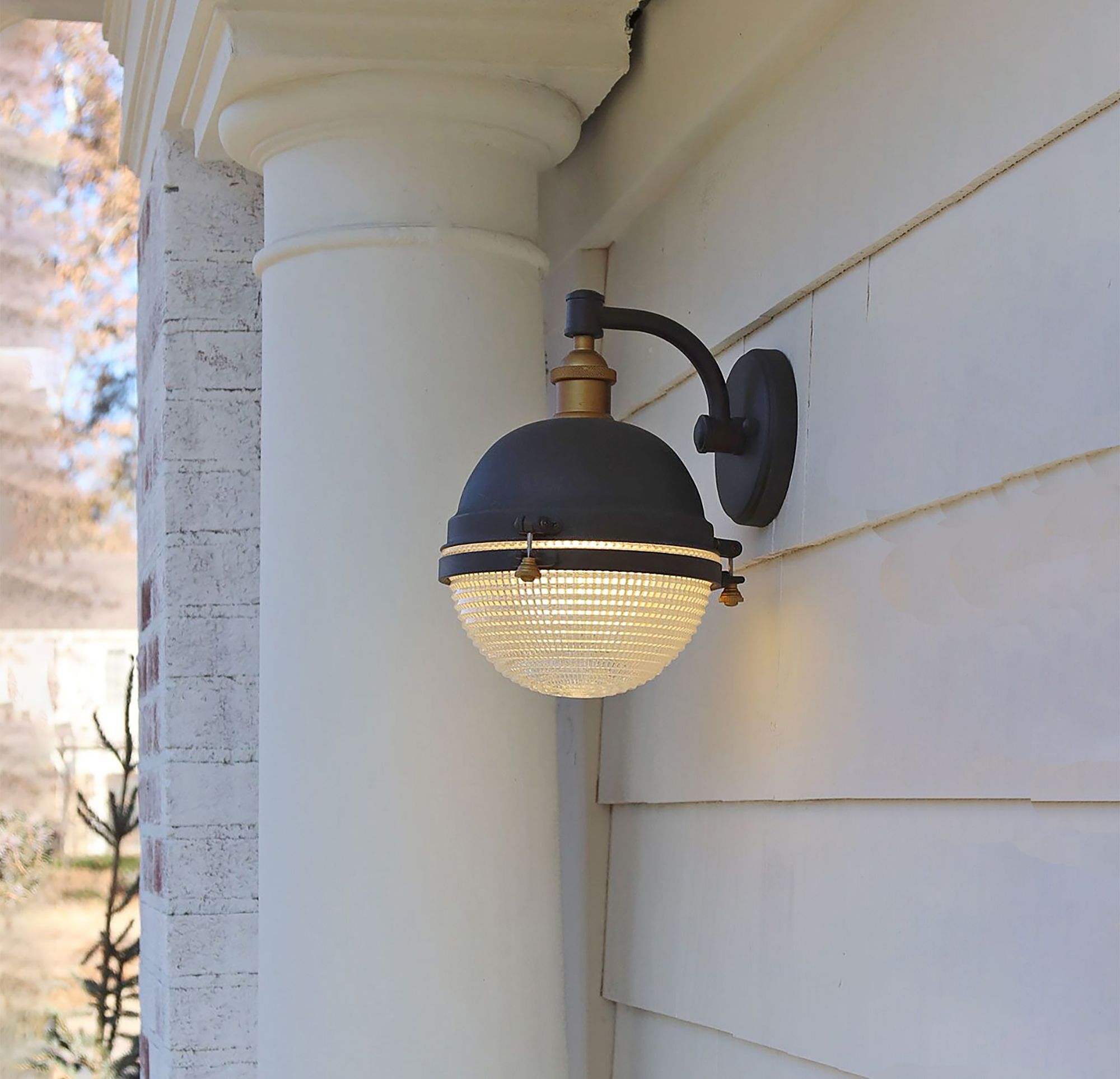 Maxim Portside 11" High Oil-Rubbed Bronze Outdoor Wall Light