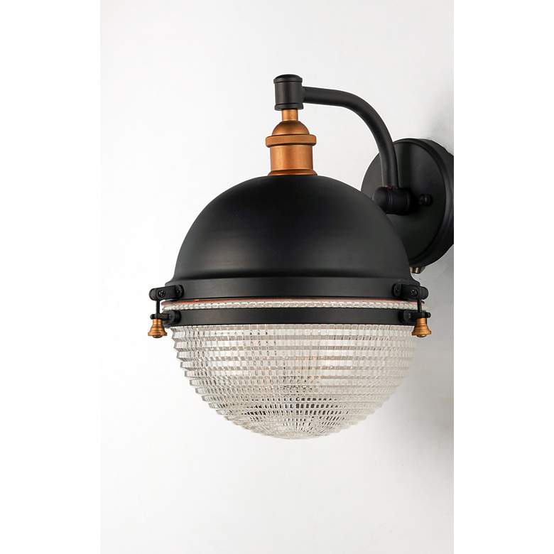 Image 2 Maxim Portside 13 1/2 inchH Oil-Rubbed Bronze Outdoor Wall Light more views