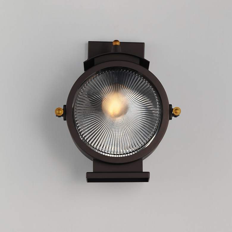 Image 4 Maxim Portside 13" High Oil-Rubbed Bronze Outdoor Wall Light more views