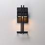 3_Maxim Prairie 13" Black LED Outdoor Wall Sconce more views