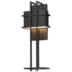 Maxim Prairie 21" Black LED Outdoor Wall Sconce