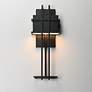 3_Maxim Prairie 21" Black LED Outdoor Wall Sconce more views