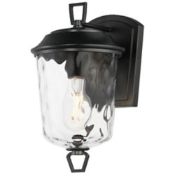 Maxim Prescott 12 1/2" High Dark Bronze Wall Sconce
