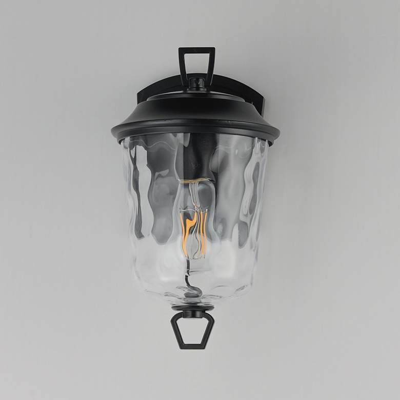 Image 2 Maxim Prescott 12 1/2" High Dark Bronze Wall Sconce more views