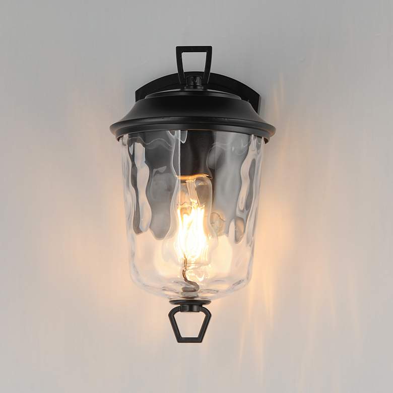 Image 3 Maxim Prescott 12 1/2" High Dark Bronze Wall Sconce more views