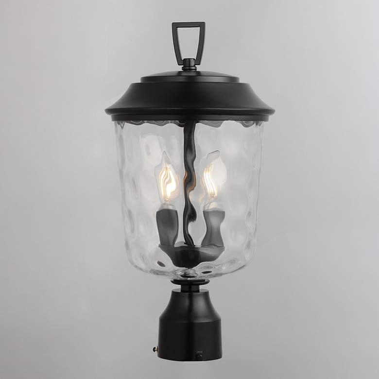 Image 2 Maxim Prescott 17 1/2" High Dark Bronze Post Light more views