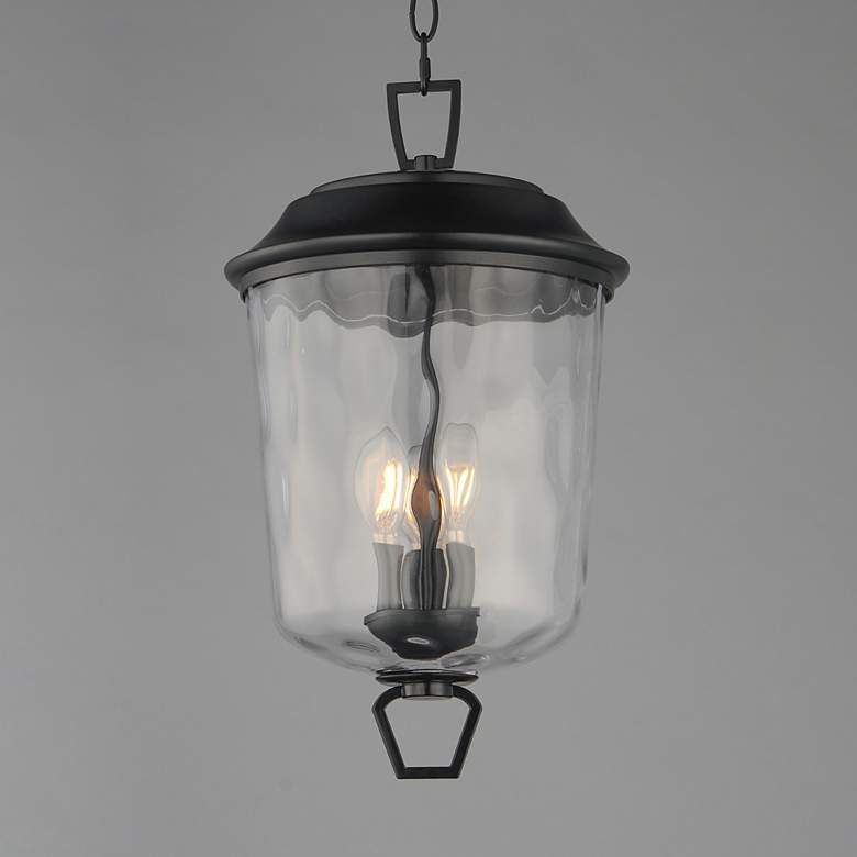 Image 3 Maxim Prescott 18 1/2" High Dark Bronze Pendant Light more views