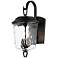 Maxim Prescott 18" High Dark Bronze Wall Sconce